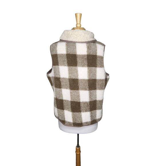 Woolrich Y2K Glacier View Sherpa Fleece Vest XL - Picture 4 of 7